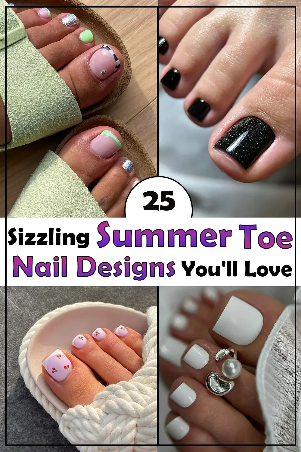 Summer Toe Nail Designs