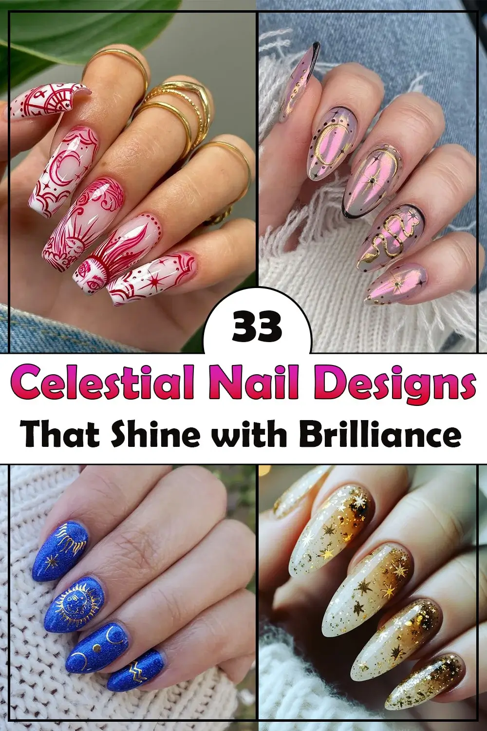 33 Celestial Nails Design