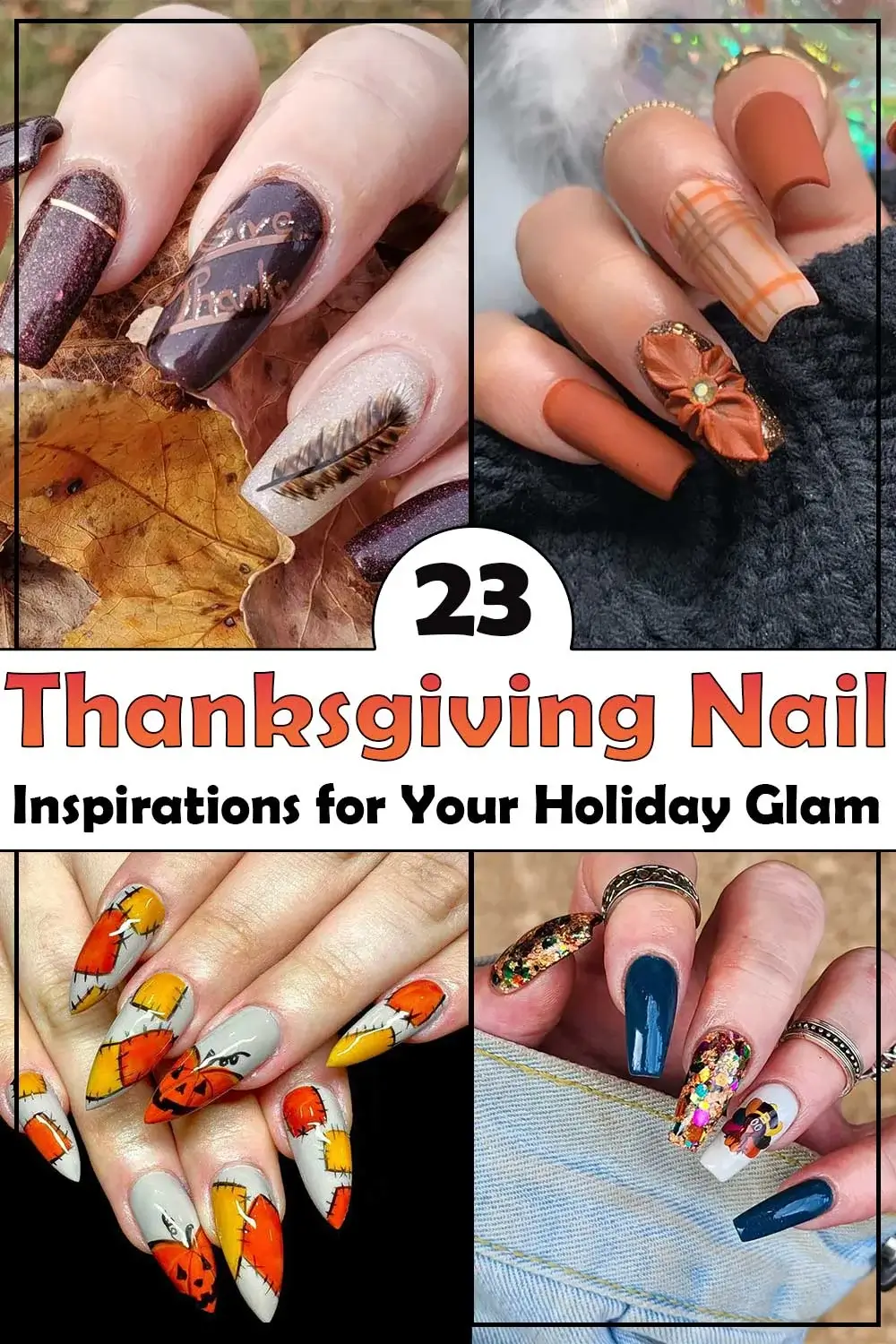 23 Thanksgiving Nail Ideas