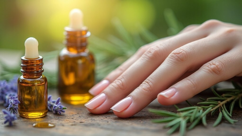 nail care using natural oils