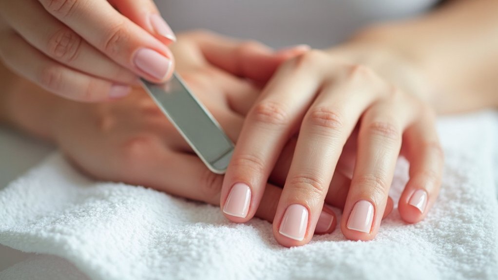 proper nail filing techniques