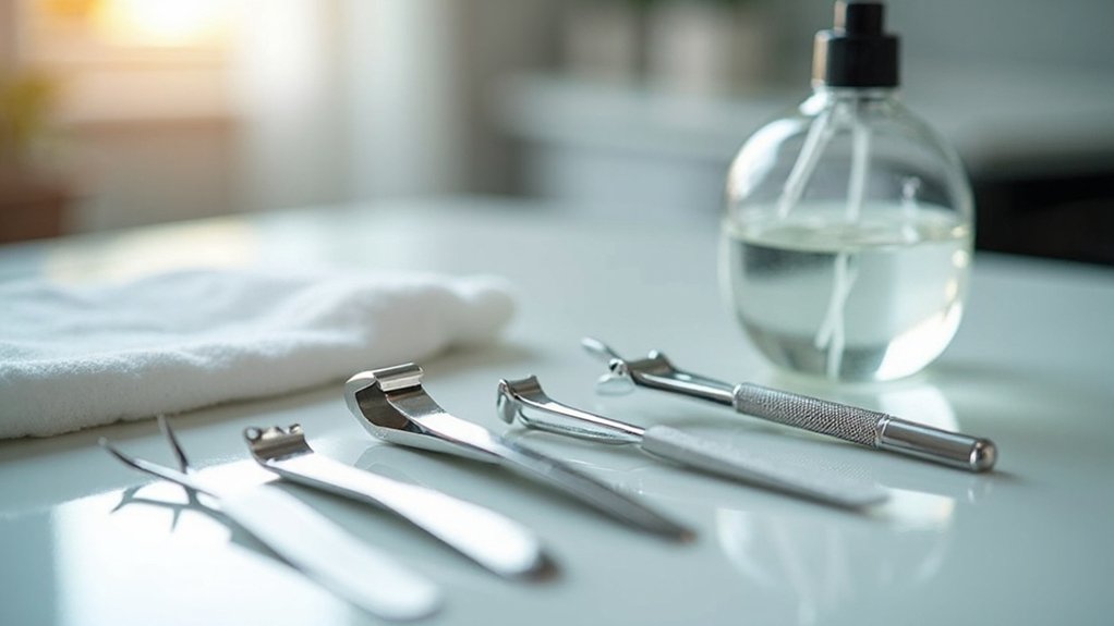 proper nail tool sanitization