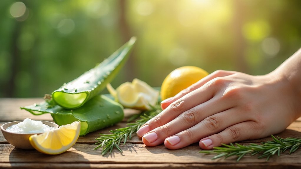 strengthen nails using naturals